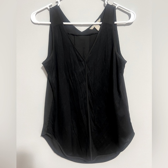 Banana Republic Tops - Banana Republic sleeveless mixed medium tank shirt top women’s size S black